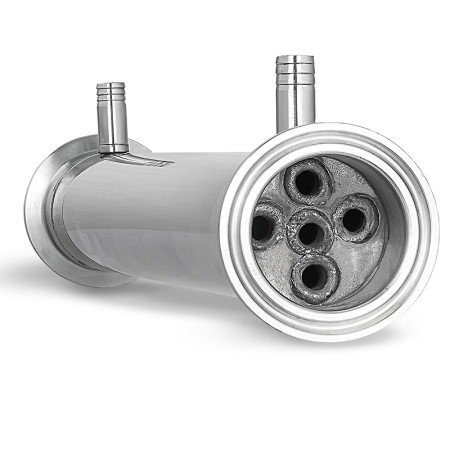 Shell-and-tube cooler "Aroma" with clamp 1,5 inches в Калининграде