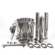 Packed distillation column 30/350/t with CLAMP 3 inches в Калининграде