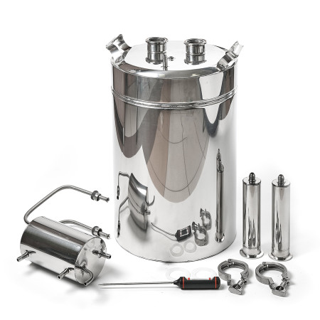 Double distillation apparatus 20/35/t with CLAMP 1,5 inches в Калининграде