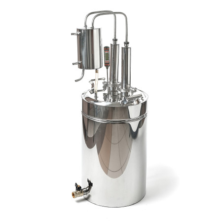 Cheap moonshine still kits "Gorilych" double distillation 20/35/t (with tap) CLAMP 1,5 inches в Калининграде