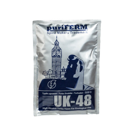 Turbo Yeast alcohol Puriferm UK-48 TURBO (128 gr) в Калининграде
