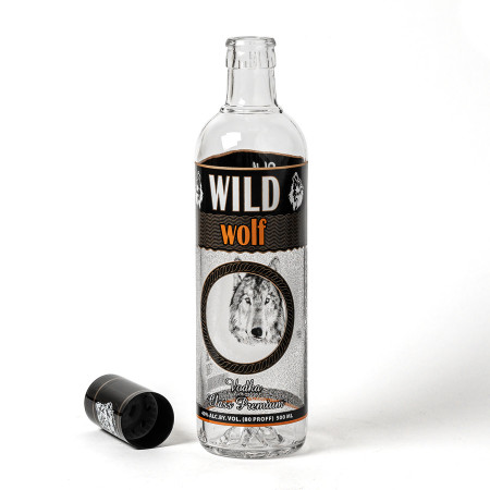 Souvenir bottle "Wolf" 0.5 liter в Калининграде