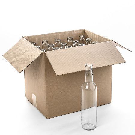 20 bottles of "Guala" 0.5 l without caps in a box в Калининграде