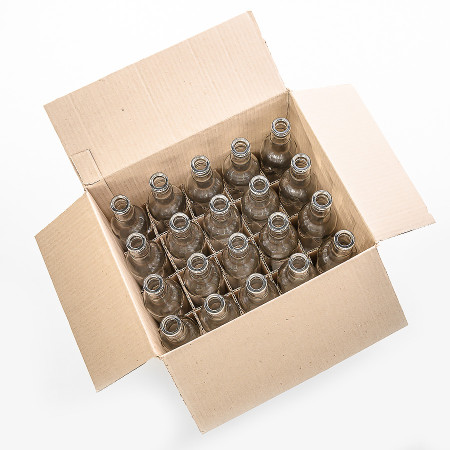 20 bottles of "Guala" 0.5 l without caps in a box в Калининграде