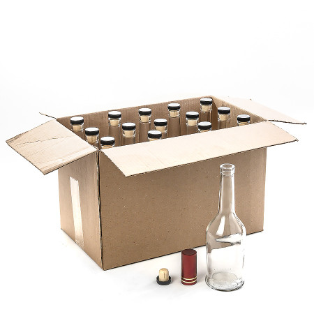 15 bottles of "Cognac" 0.5 l with Camus corks and caps в Калининграде