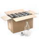 20 bottles "Flask" 0.5 l with guala corks in a box в Калининграде